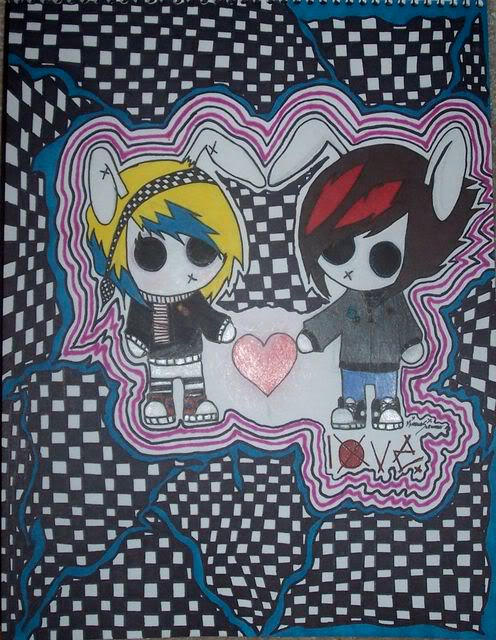 Emo Bunnies by MsxUltramantisxBlack on DeviantArt
