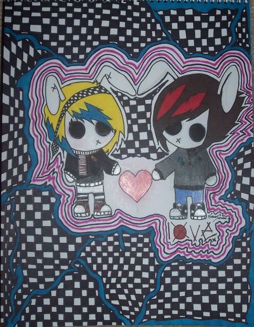 Emo Bunnies by MsxUltramantisxBlack on DeviantArt