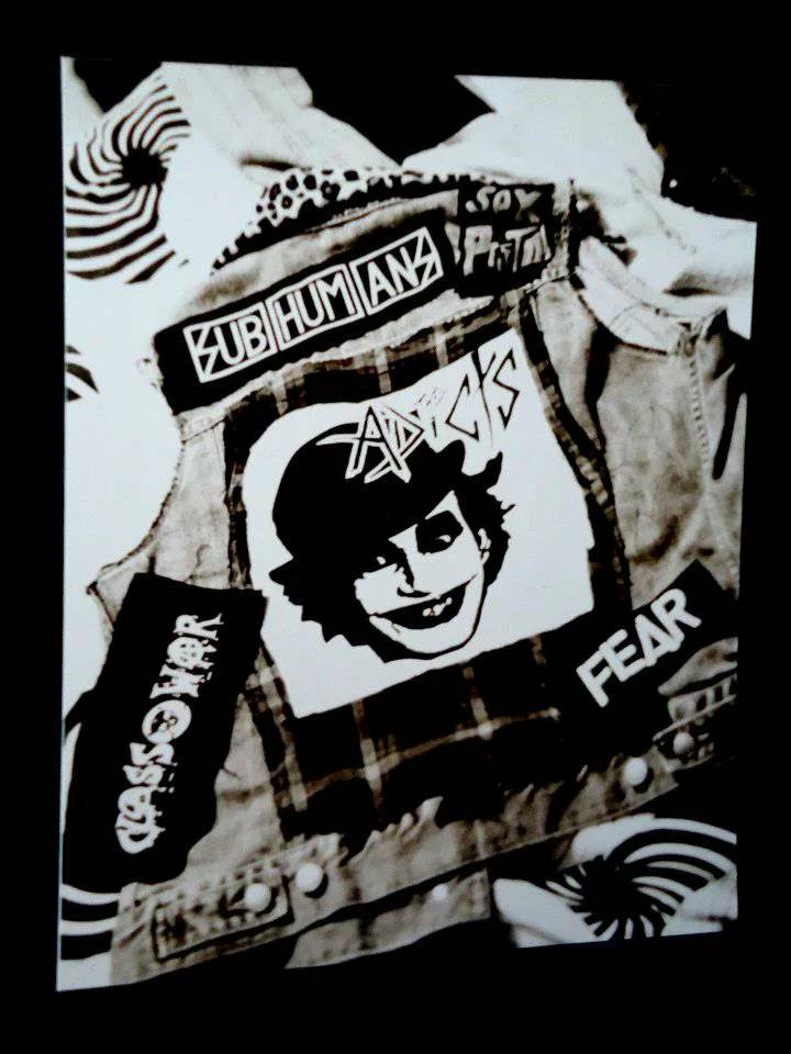 DIY Punk Patches (all black)