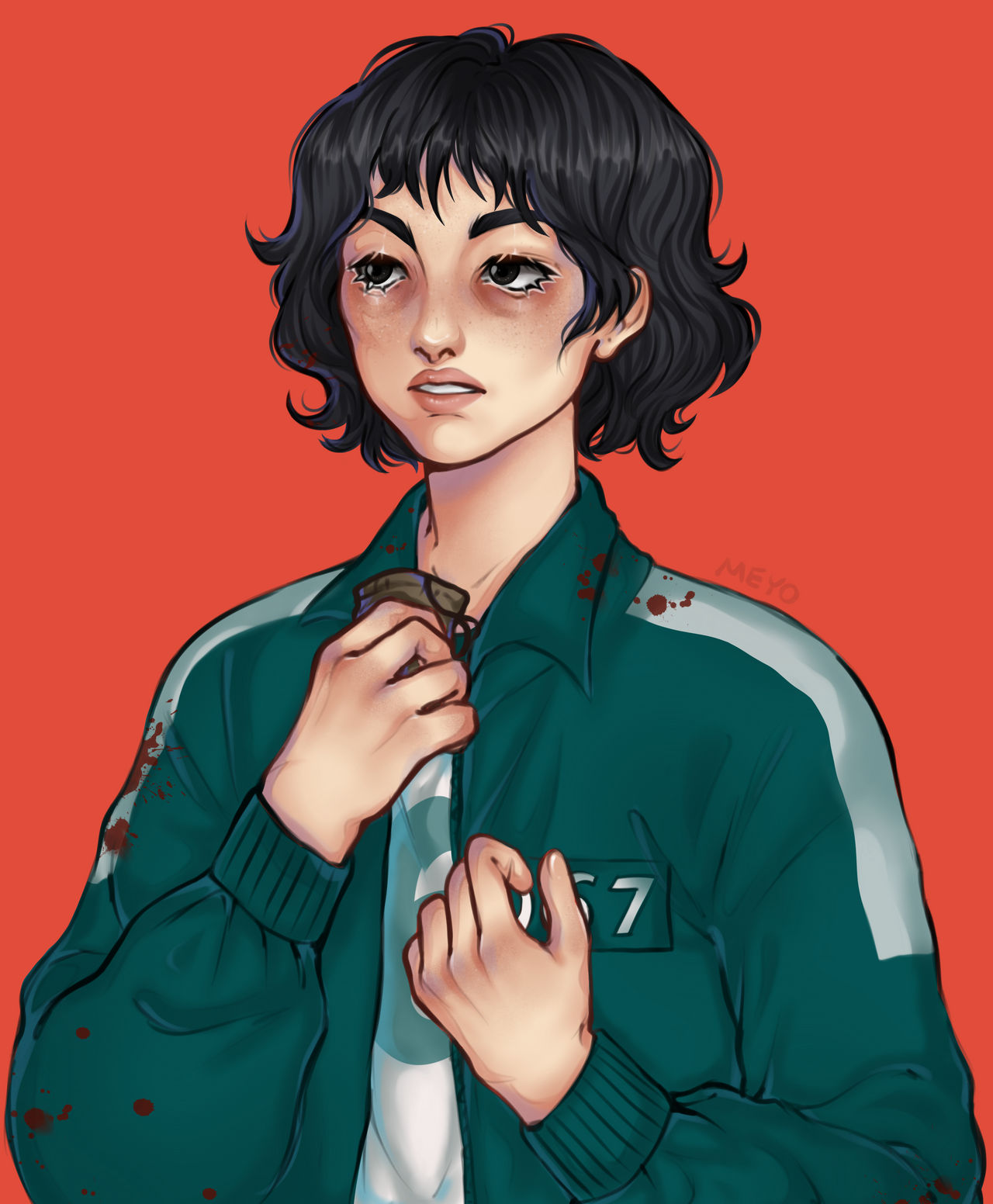 Saebyeok Squid Game by xMEYOx on DeviantArt