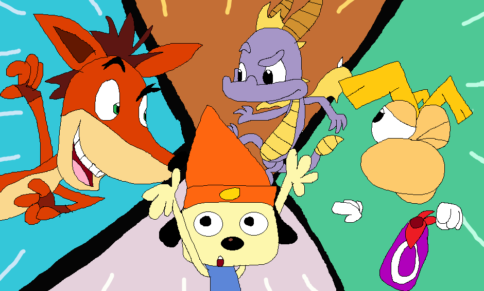 Rayman Origins...PS1 Crossover style! by JustinandDennis on DeviantArt