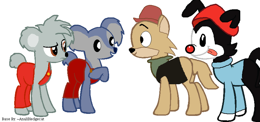 MLP Blinky Bill, Roobear, Ding-a-ling and Wakko