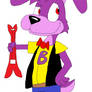 Bonnie with clothes