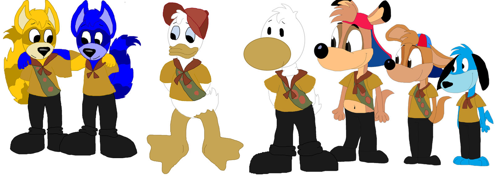 Bean Scout Rabbits Bean Scout Collab by JustinandDennis on DeviantArt