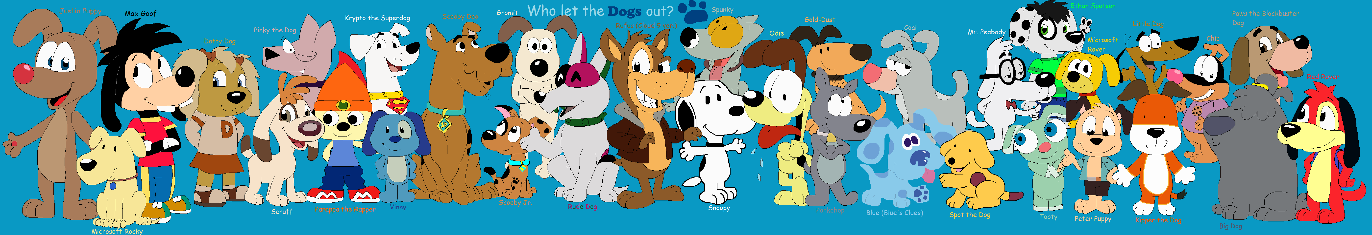 Deviantart Characters Dogs My Favorite Cartoon Dogs by JustinandDennis on DeviantArt