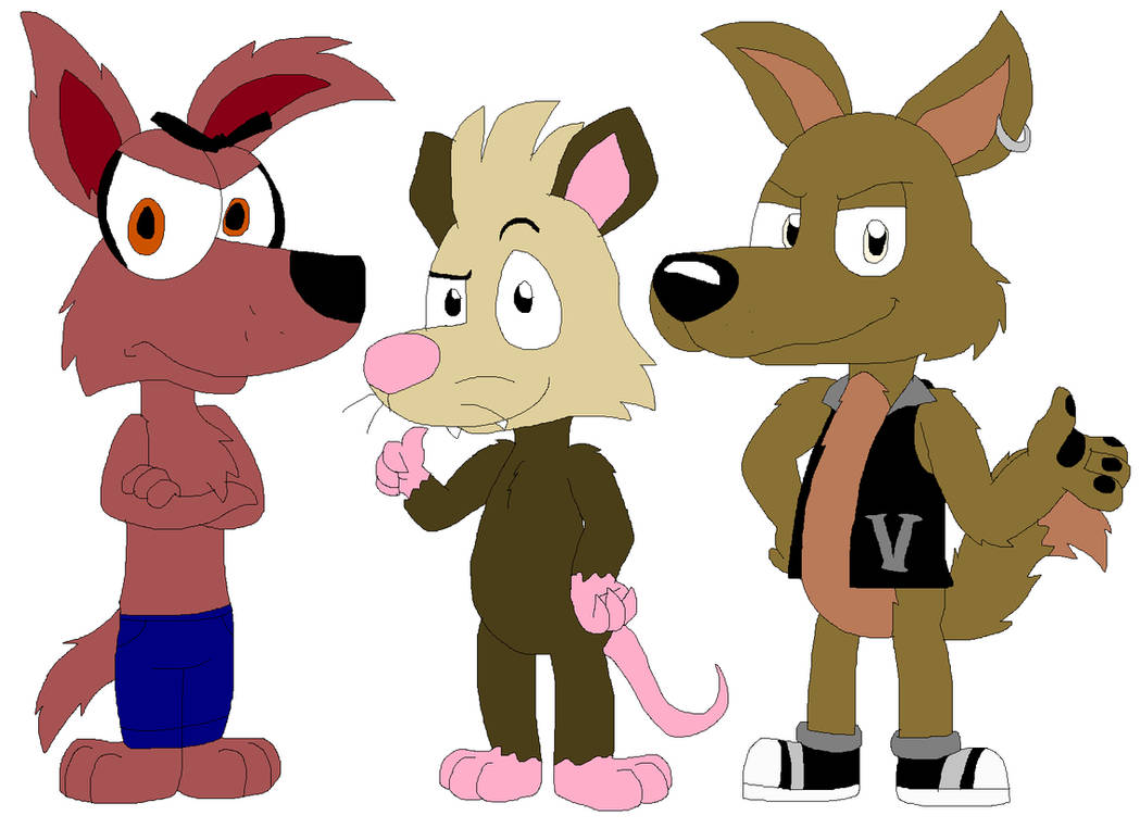 Xander, Vito and Vector by JustinandDennis on DeviantArt