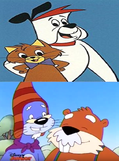 Yogi Bear Ruff And Reddy Jeff and Woodrow remembering Ruff and Reddy by JustinandDennis on ...