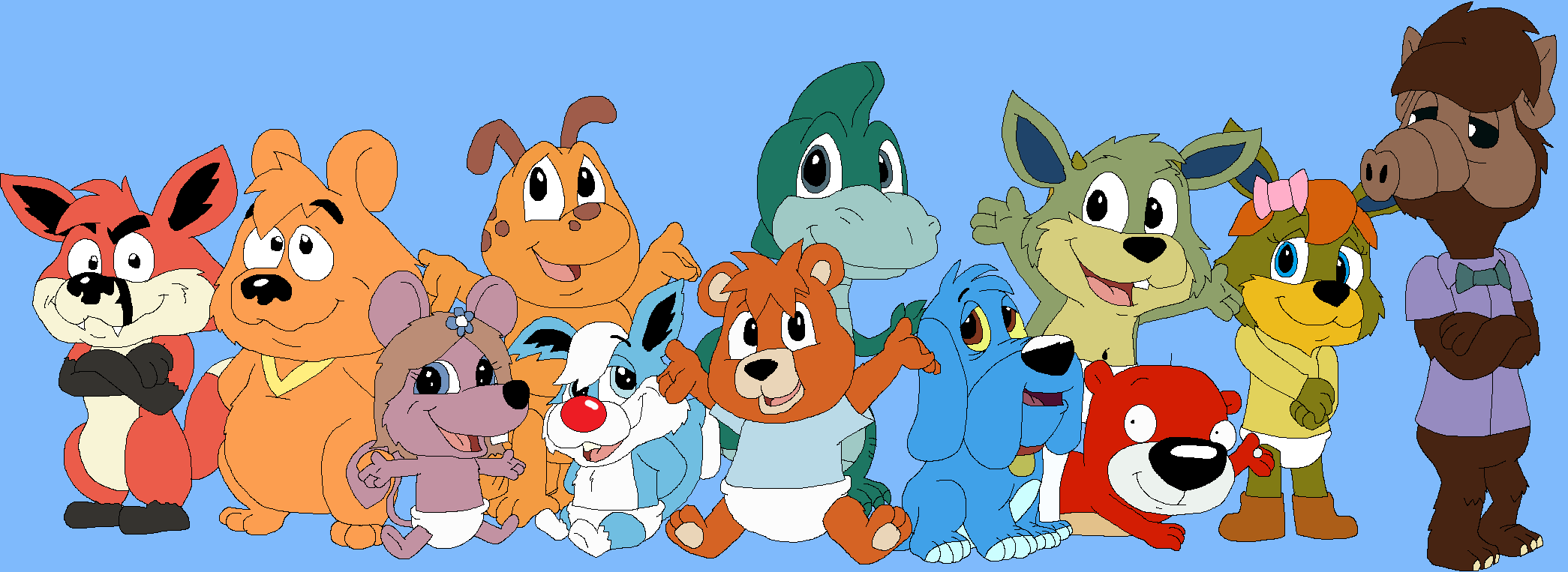 Teddy ruxpin and friends sales