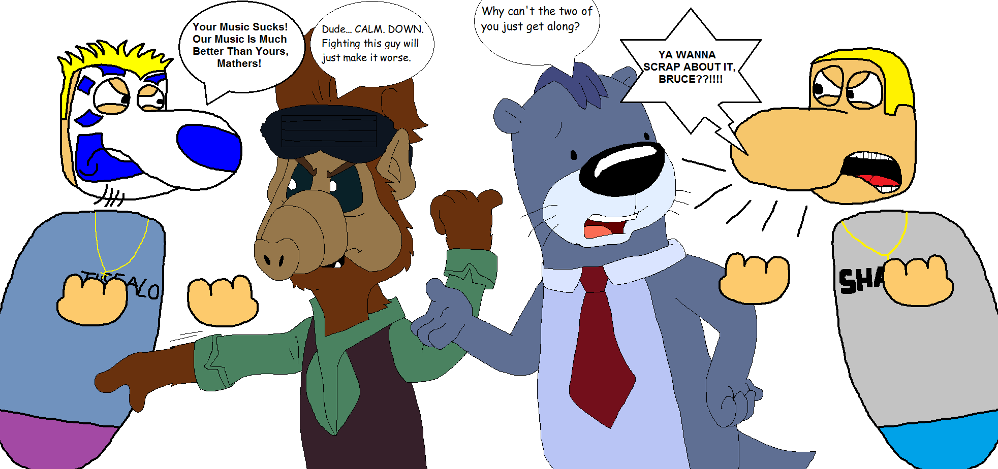 Cubs Deviantart Rapper Another Rapper Rivalry by JustinandDennis on DeviantArt