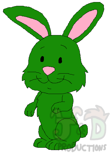 A Green Bunny by JustinandDennis on DeviantArt
