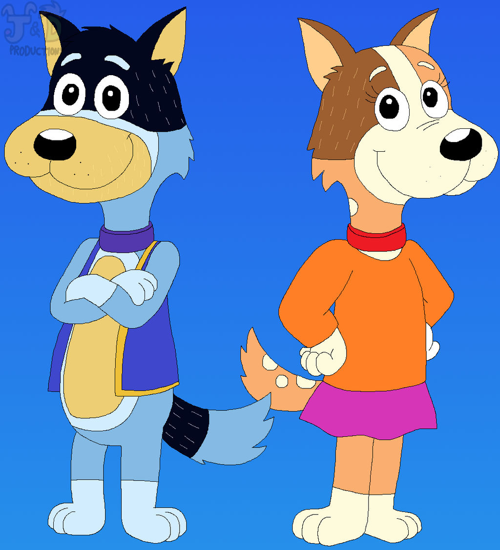 Cartoon Blue Heeler Pup Kids Cup – roughramblings