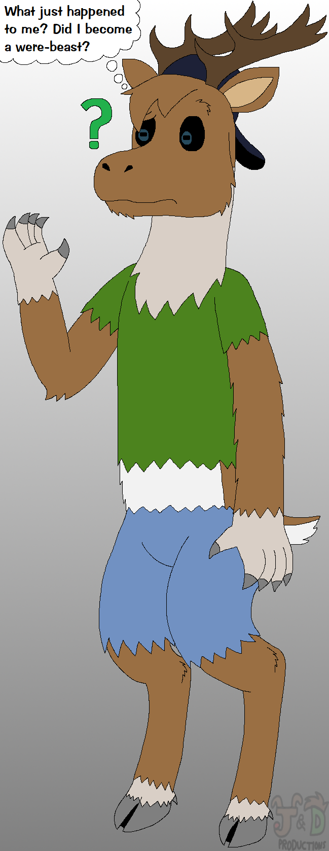 Patrick Slack as a WereReindeer by JustinandDennis on DeviantArt