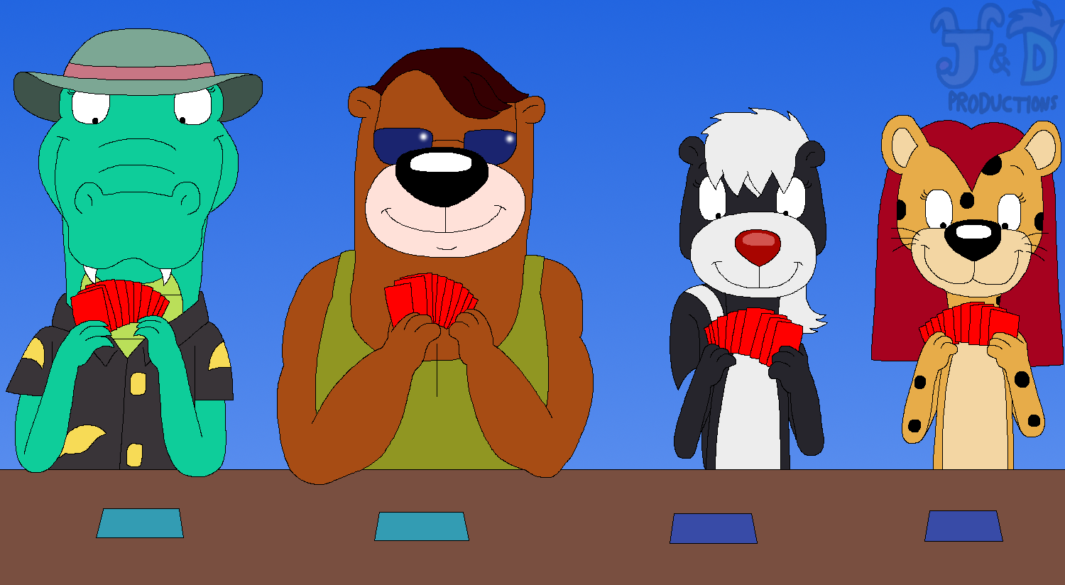 Howdydoo Citizens play Rack-O by JustinandDennis on DeviantArt