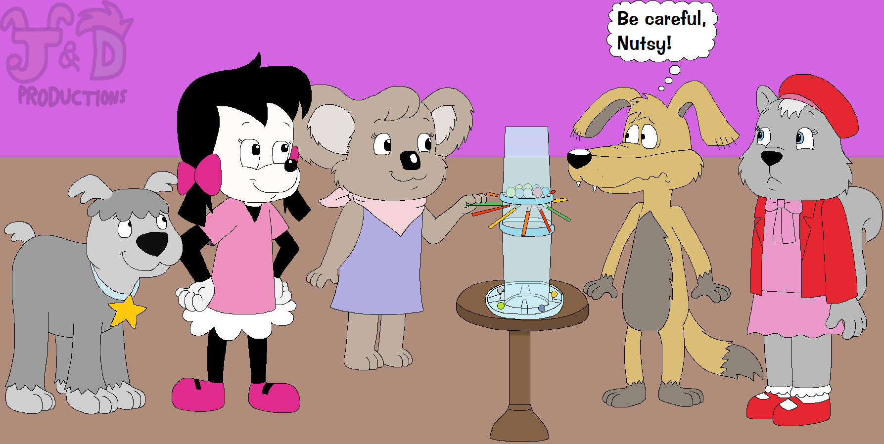 Kerplunk Animation Toons playing KerPlunk by JustinandDennis on DeviantArt