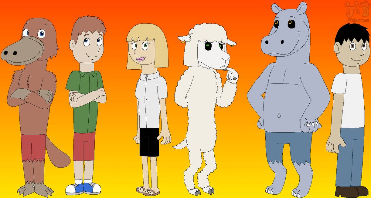 Tim, Danielle, and Roddy by JustinandDennis on DeviantArt