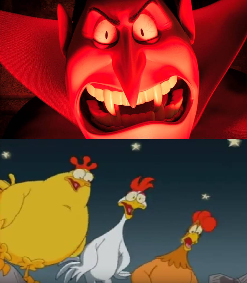 The Foxbusters scared of Dracula's Rage by JustinandDennis on DeviantArt