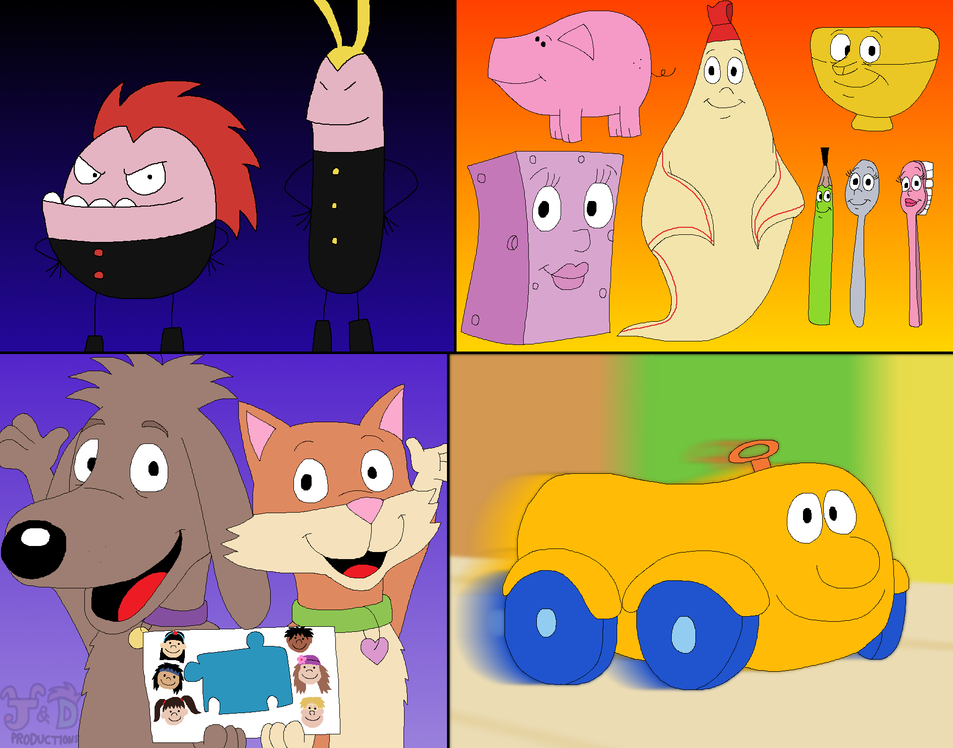 Deviantart 1996 Fanart Montage 48 by JustinandDennis on DeviantArt