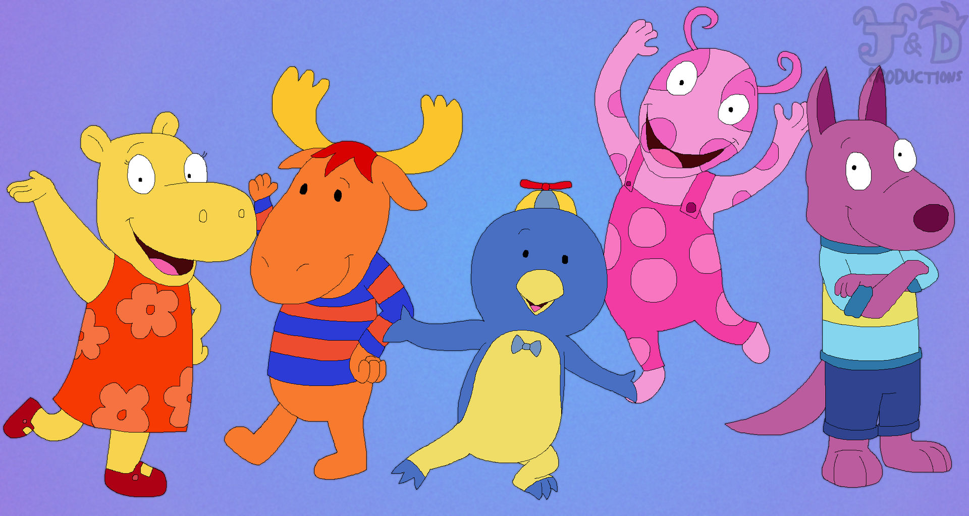 'Cartoon Pizza' Backyardigans by JustinandDennis on DeviantArt