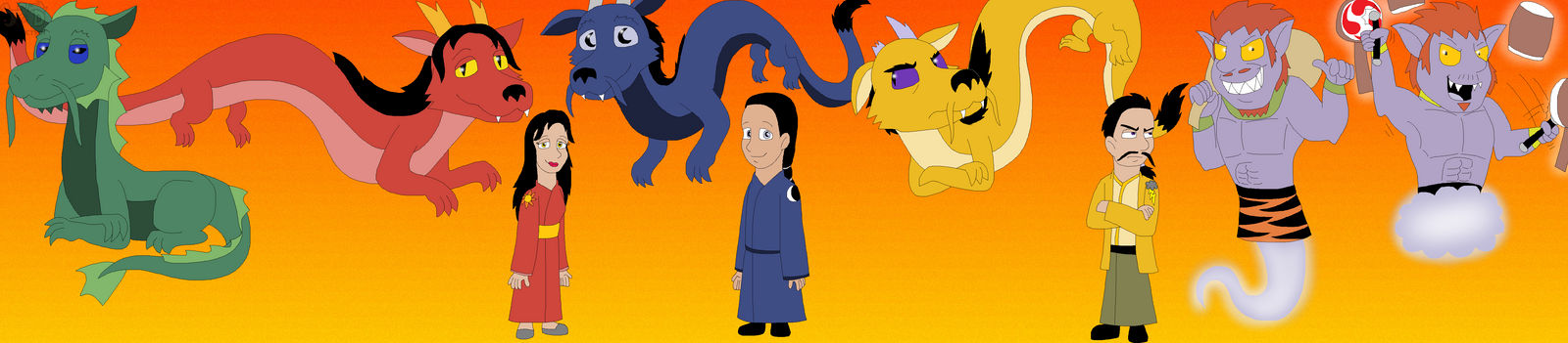 Ryujin and Japanese deities by JustinandDennis on DeviantArt