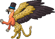 Pixel Commish 11- Vulture-Face