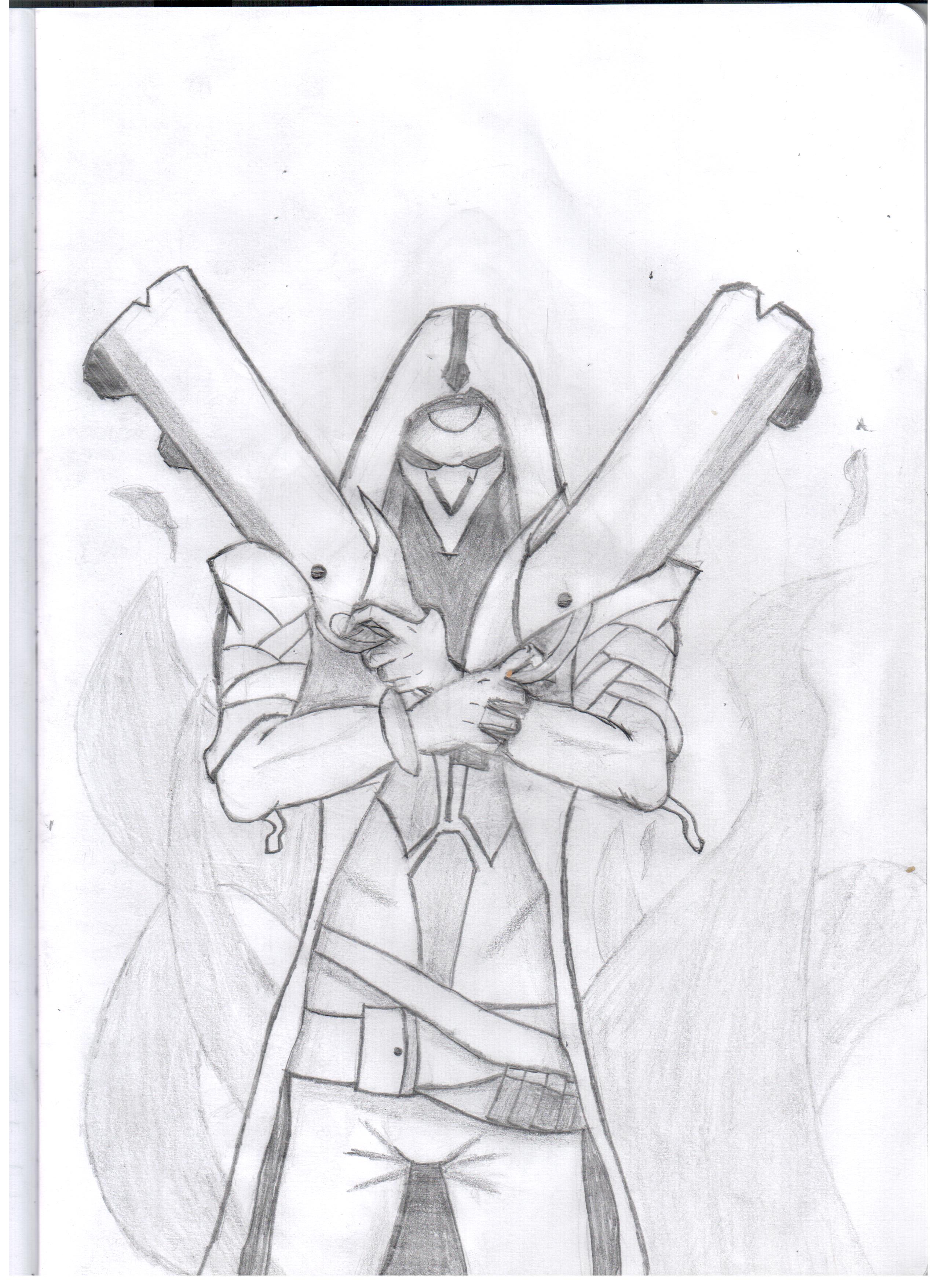 Overwatch: Reaper fan art by tigerman05 on DeviantArt