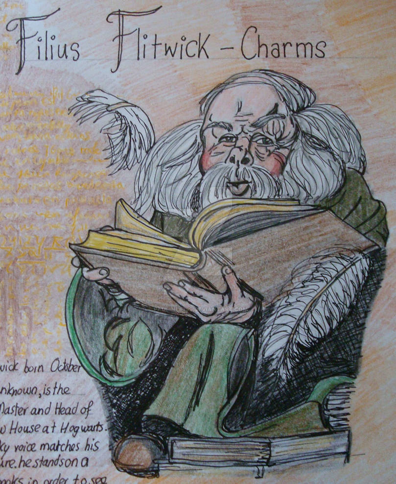 Filius Flitwick by pauline6799 on DeviantArt