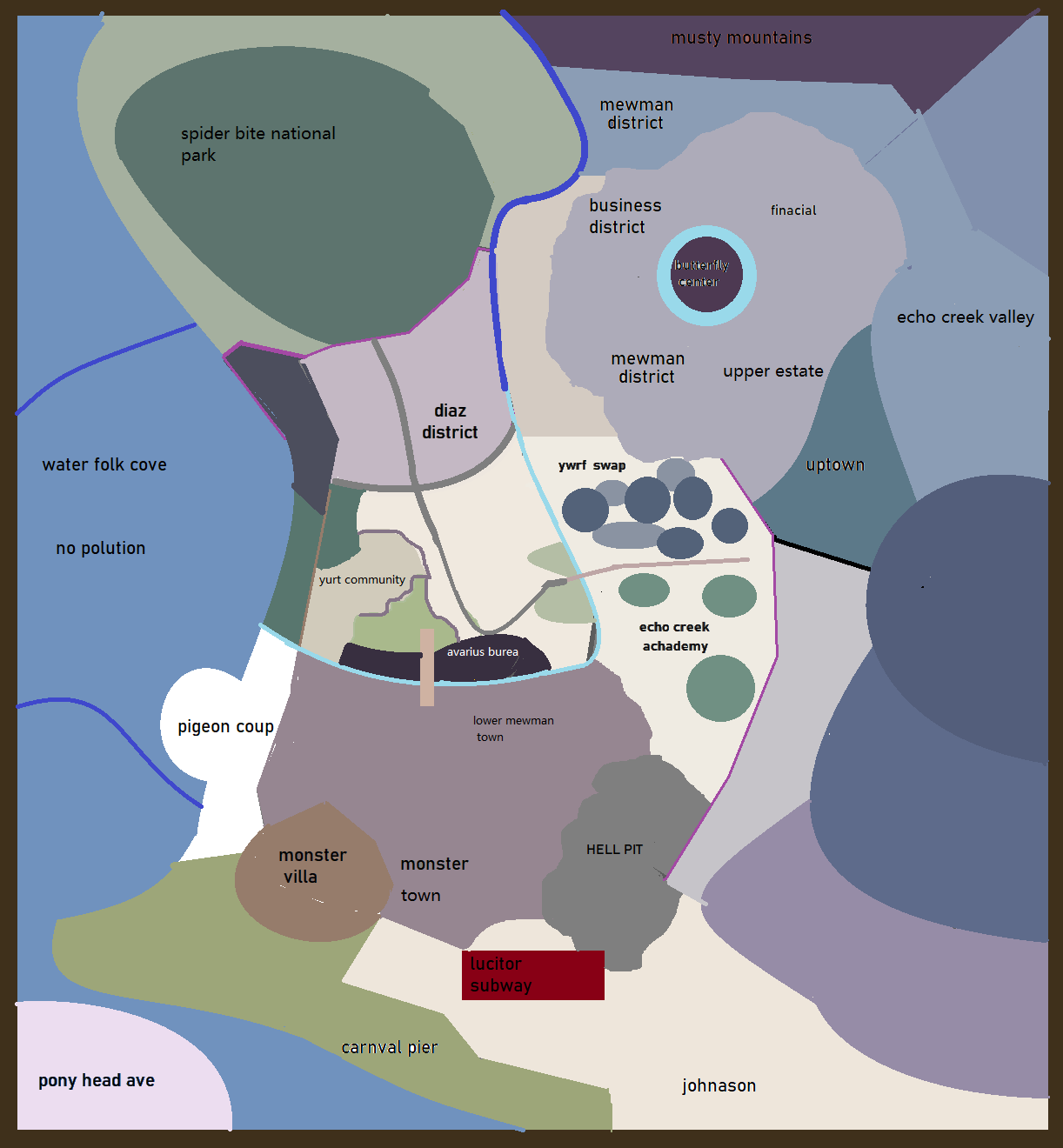 Minecraft dynmap Earth map by LizC864 on DeviantArt