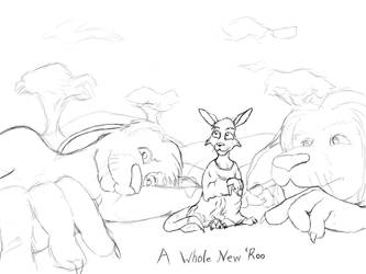 A Whole New 'Roo - Pencils