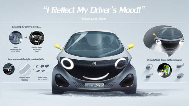 I can reflect my driver's emotions! -car