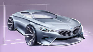 BMW Coupe rendering