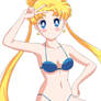 Sailor Moon in bikini