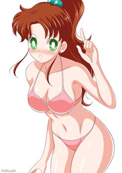 Sailor Jupiter in bikini