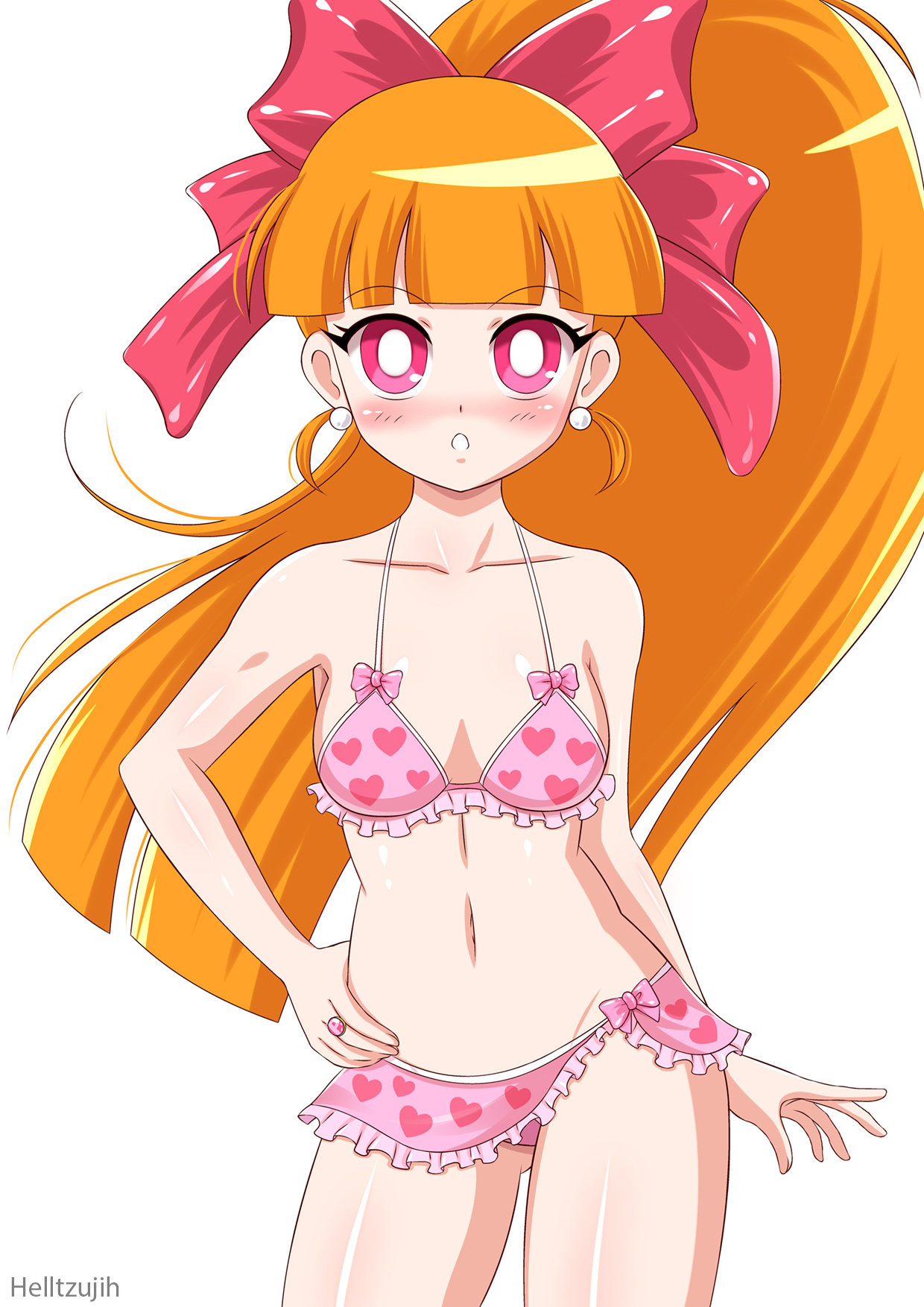 Commission - Momoko teenage version in bikini