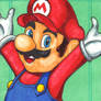 Mario Sketch Card