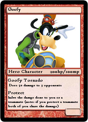 KH2FM+ Cards, Goofy