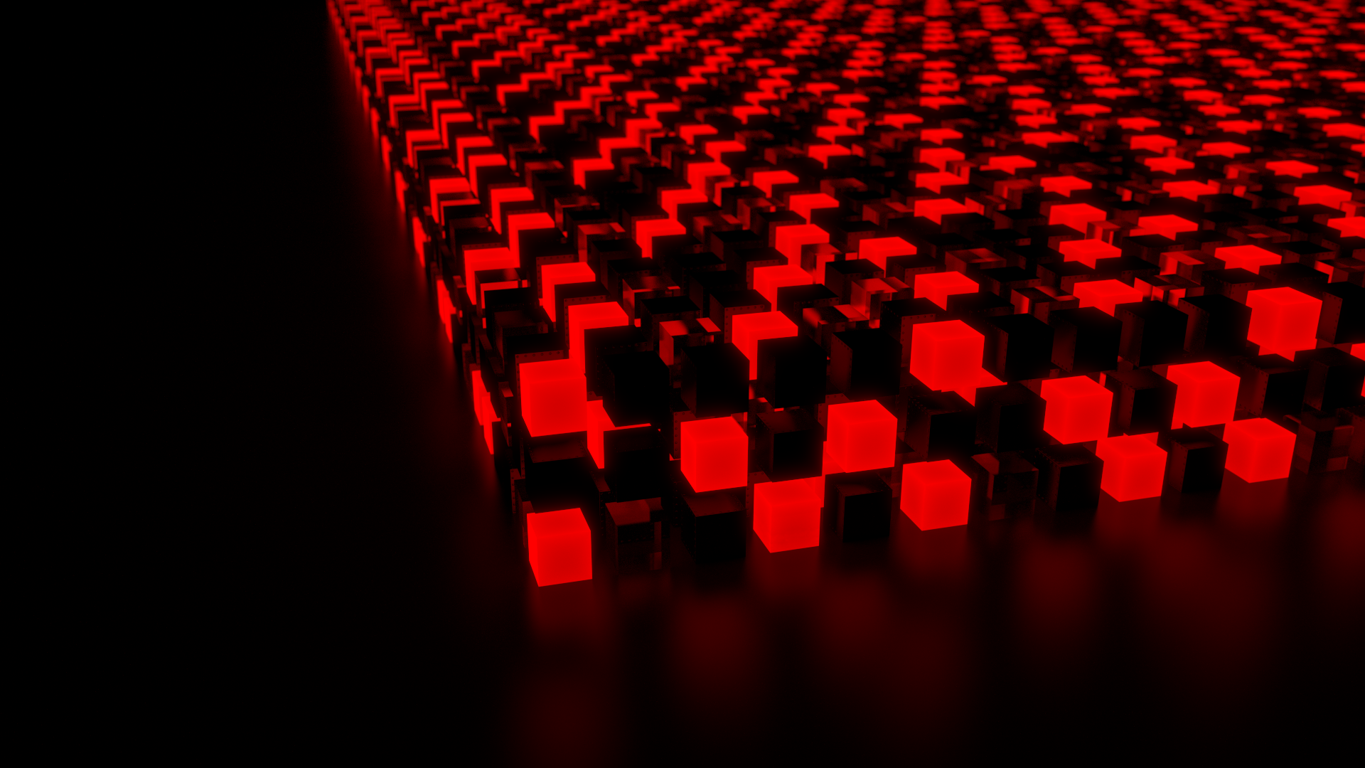 Red Cube Wallpaper