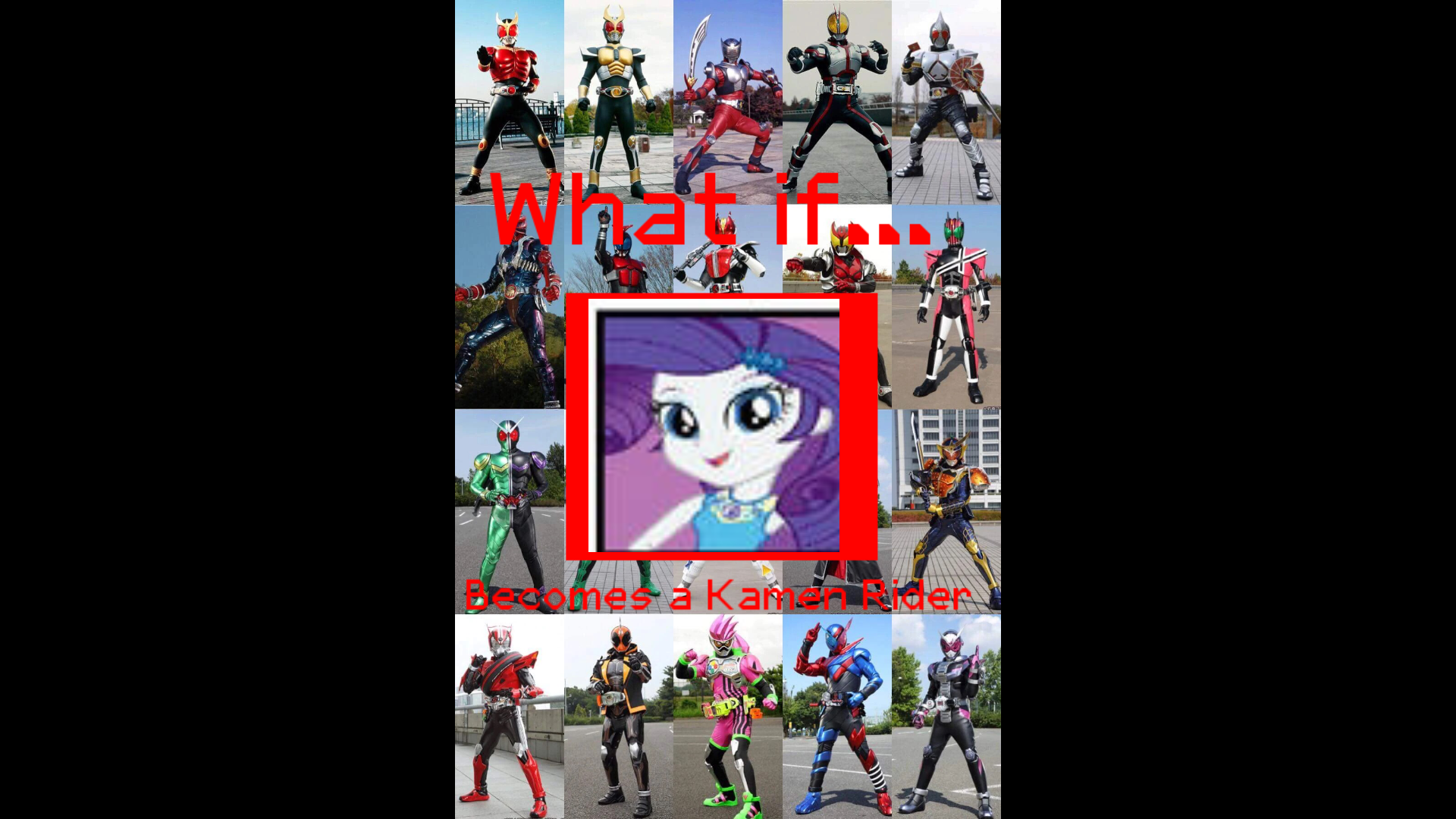 Rarity becomes a Kamen Rider by TKlause0403 on DeviantArt