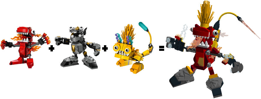 Lego Mixels: Series 1 MAX Combined Set by DarkTidalWave on DeviantArt