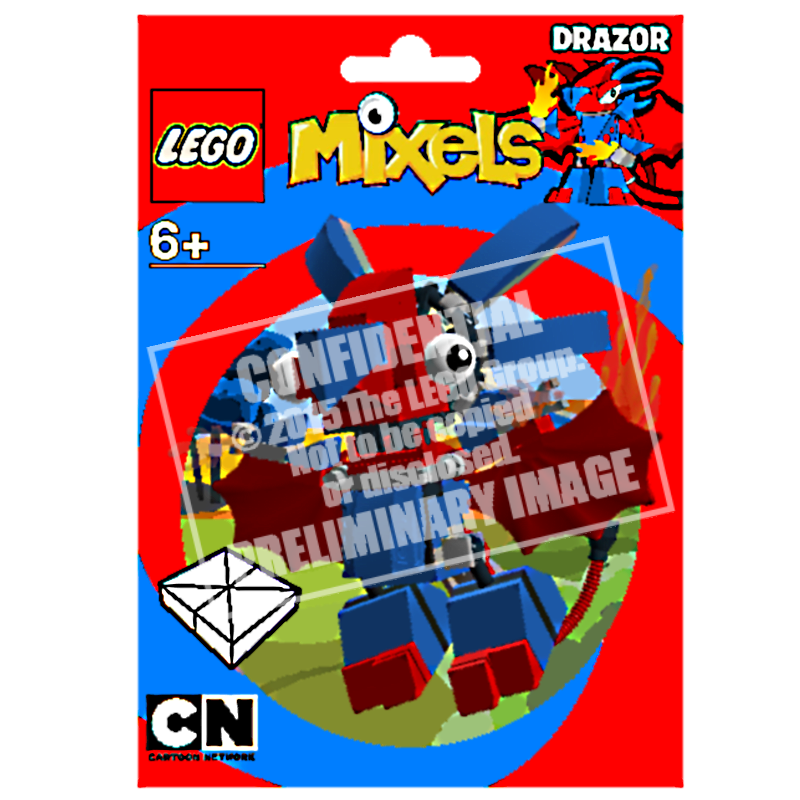 Mixels Bag Lego Mixels: Drazor Package Bag (Prototype) by DarkTidalWave on DeviantArt