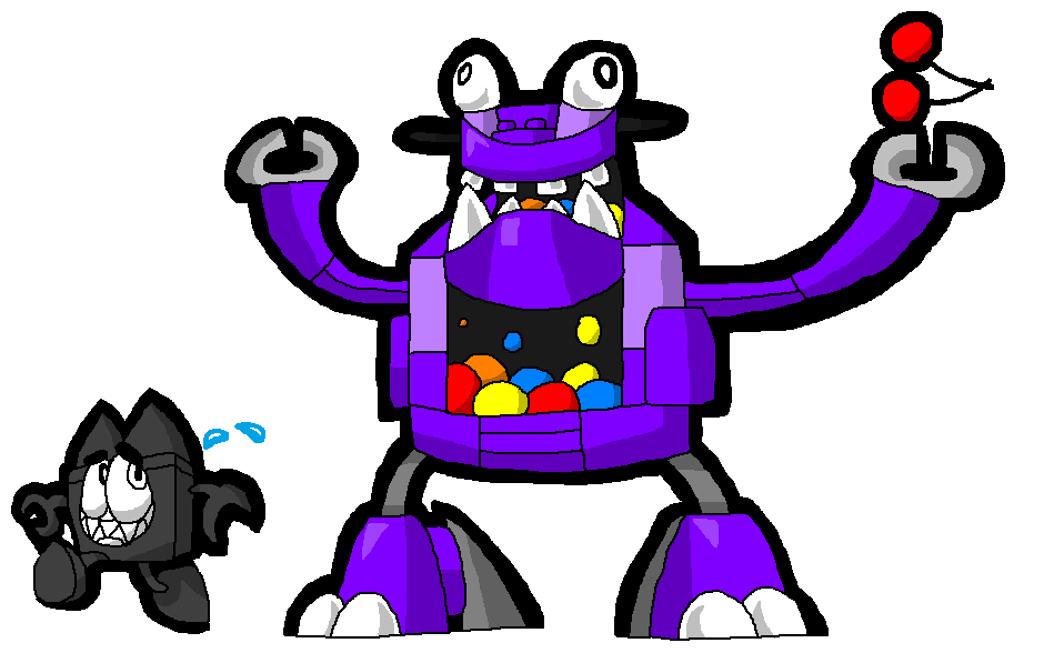 Mixels Munchos Max and a Nixel Vector by DarkTidalWave on DeviantArt