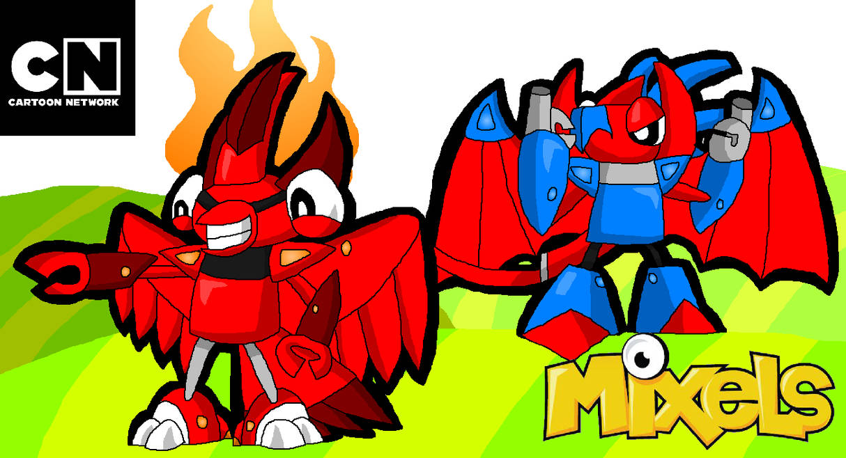 Mixels: Meet the Cyber Mixels by DarkTidalWave on DeviantArt