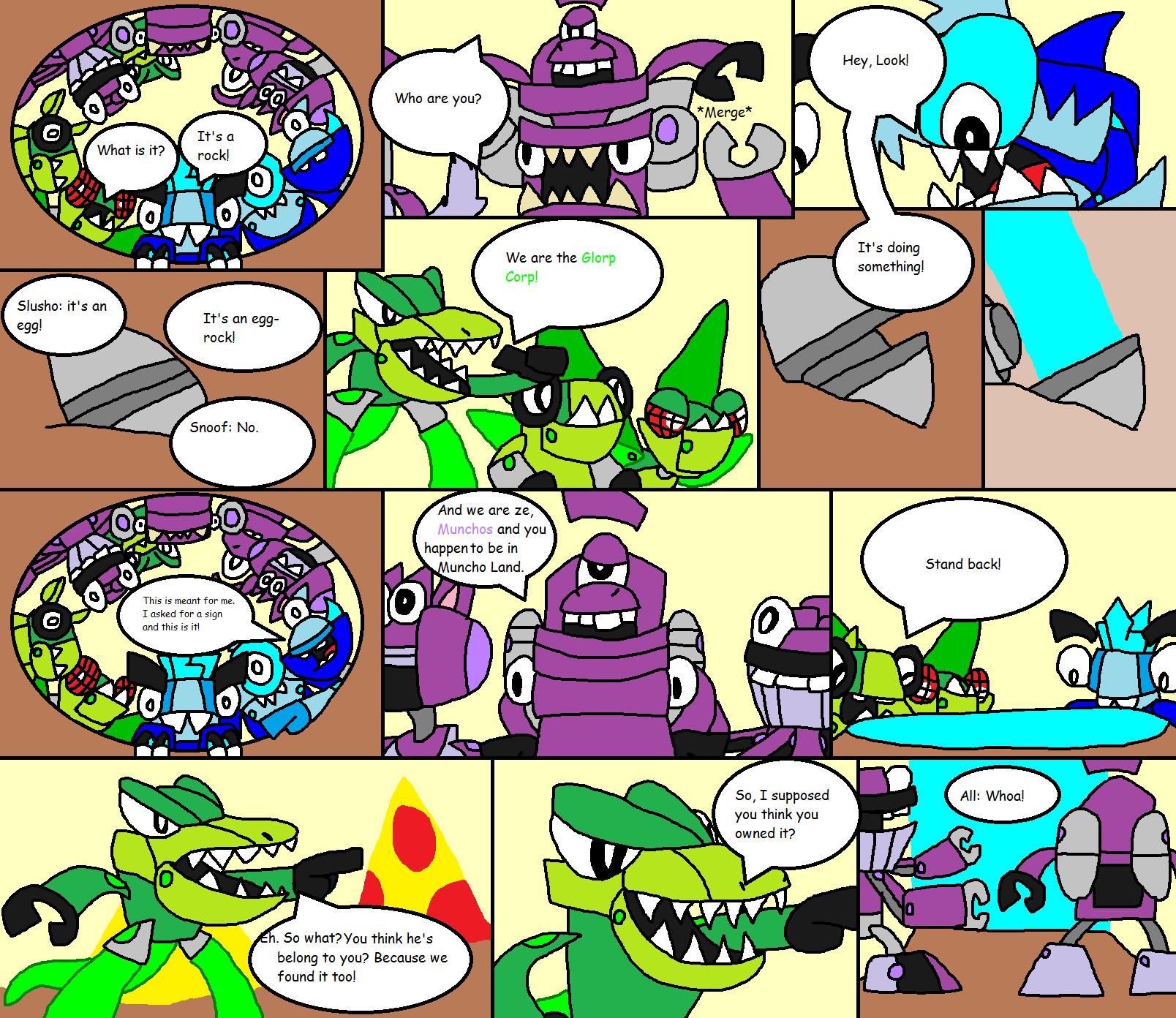 Cyber Mixels: Mixamajig Comic Clip by DarkTidalWave on DeviantArt