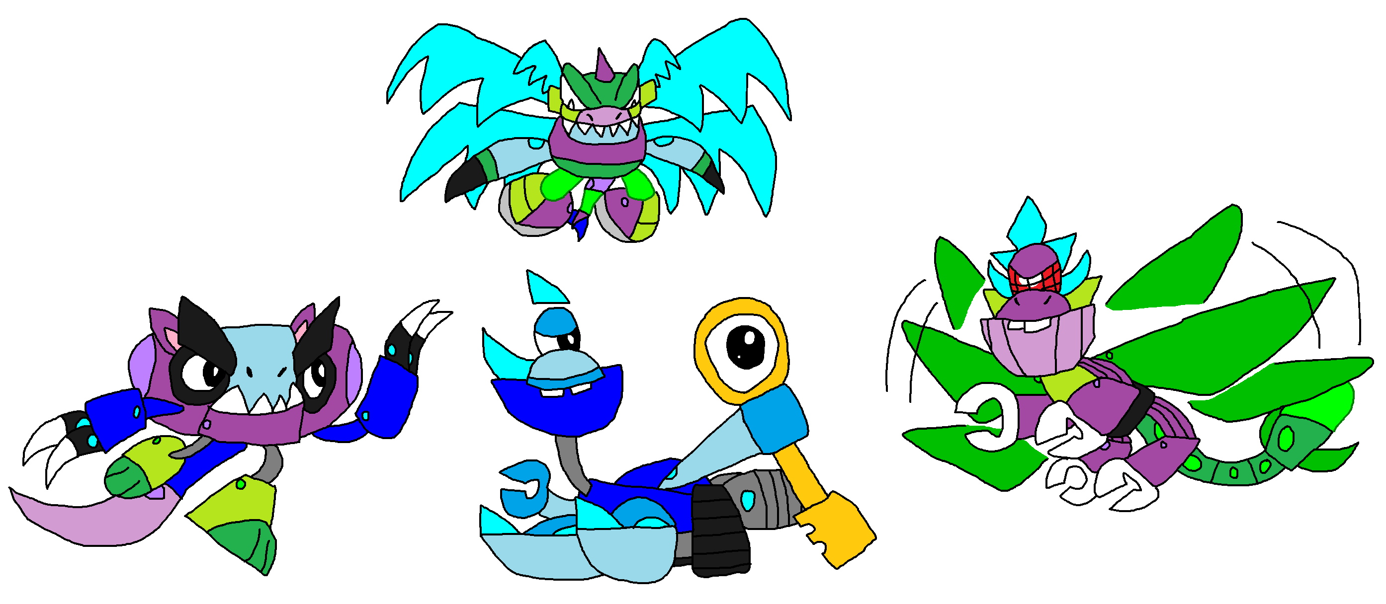 Cyber Mixels: A Quest Of Mixamajig by DarkTidalWave on DeviantArt