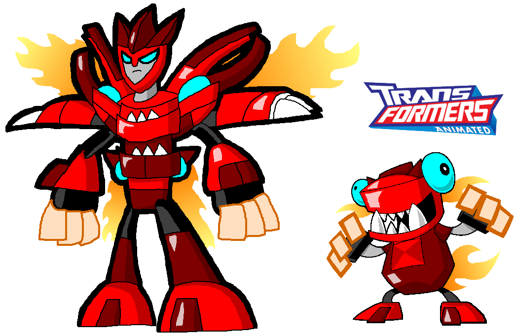 Mixels Transformers Animated Infernites Max by DarkTidalWave on