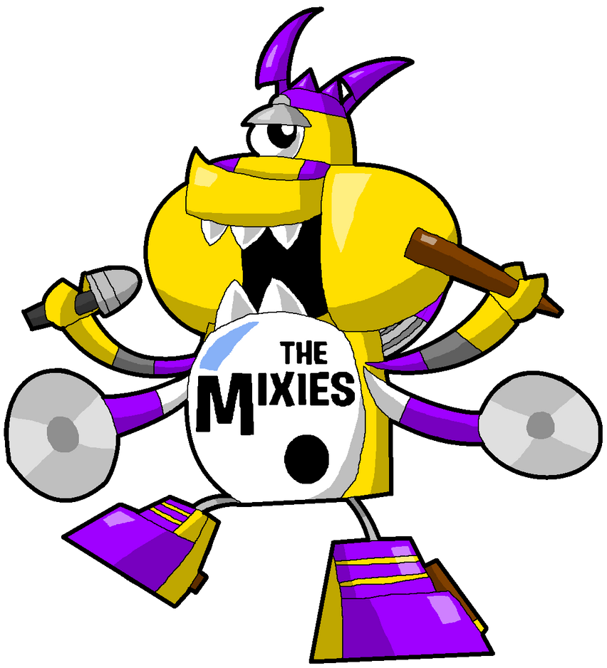 Mixxes Mixels: Cartoon Mixies Max by DarkTidalWave on DeviantArt