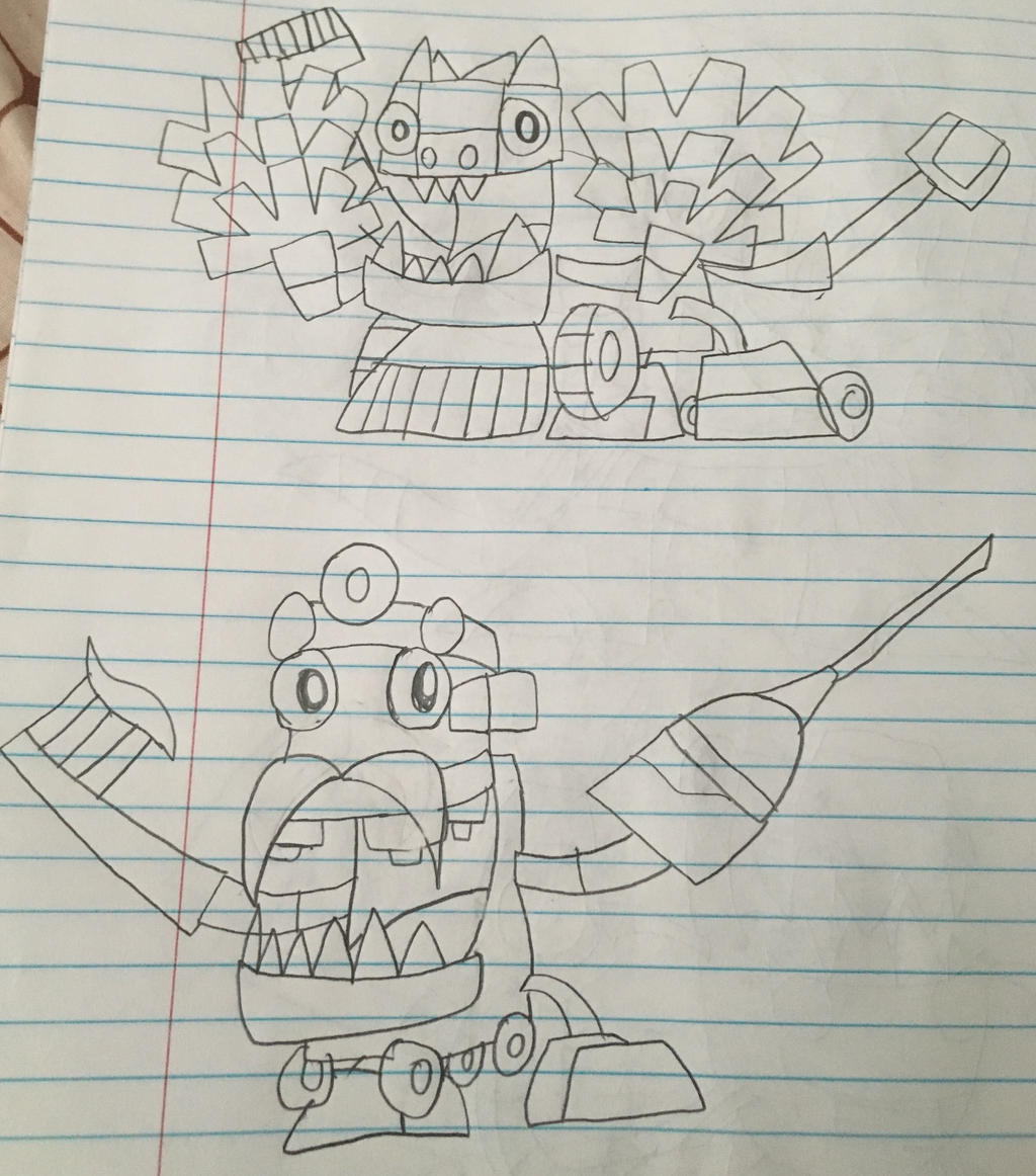 Trashoz Mixels: Trashoz Max and Medix Max by DarkTidalWave on DeviantArt