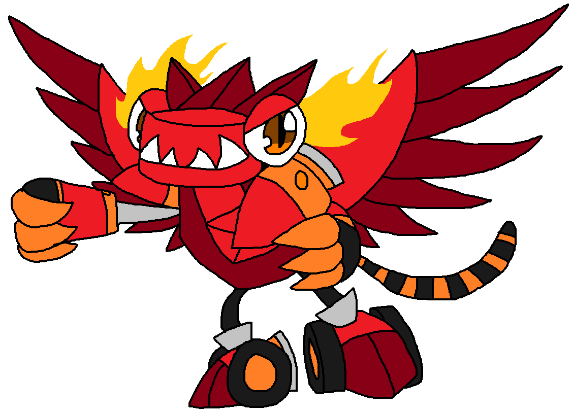 Cyber Mixels: Infernites Max V2 by DarkTidalWave on DeviantArt