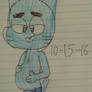 Shirtless Gumball