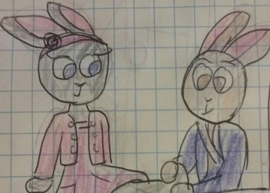 Peter Rabbit rubs Lily foot by MariaFangirl1998 on DeviantArt