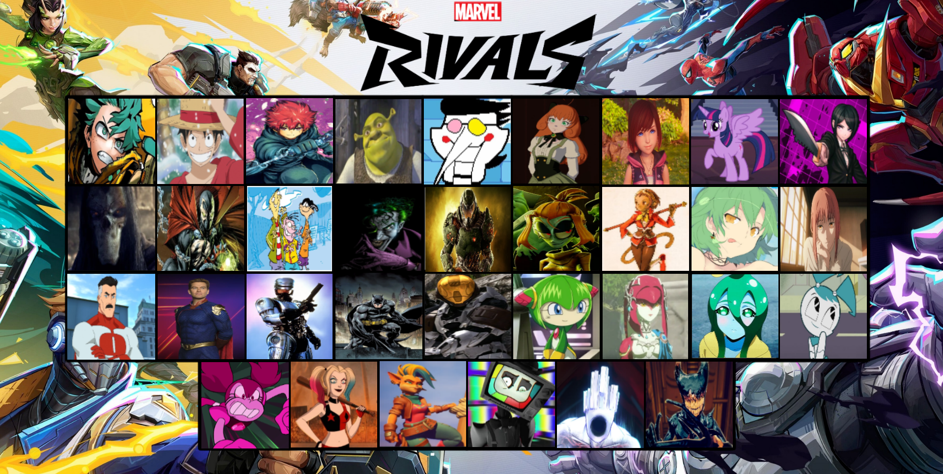 Marvel Rivals Croossover Marvel Rivals Crossover Guests by TheAstuteDevil on DeviantArt